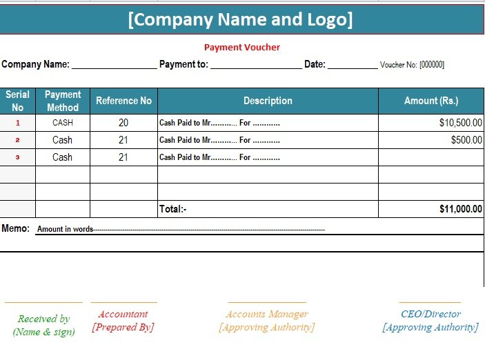 Application For Payment Template Excel Free Download