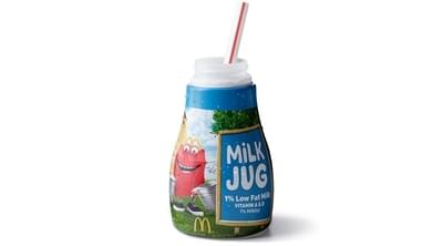 McDonald's 1% Low Fat Milk Jug