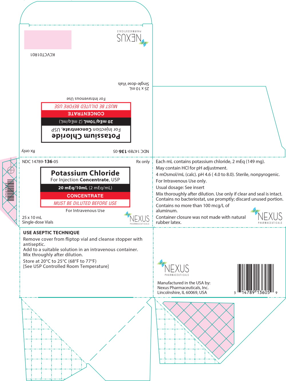 POTASSIUM CHLORIDE injection