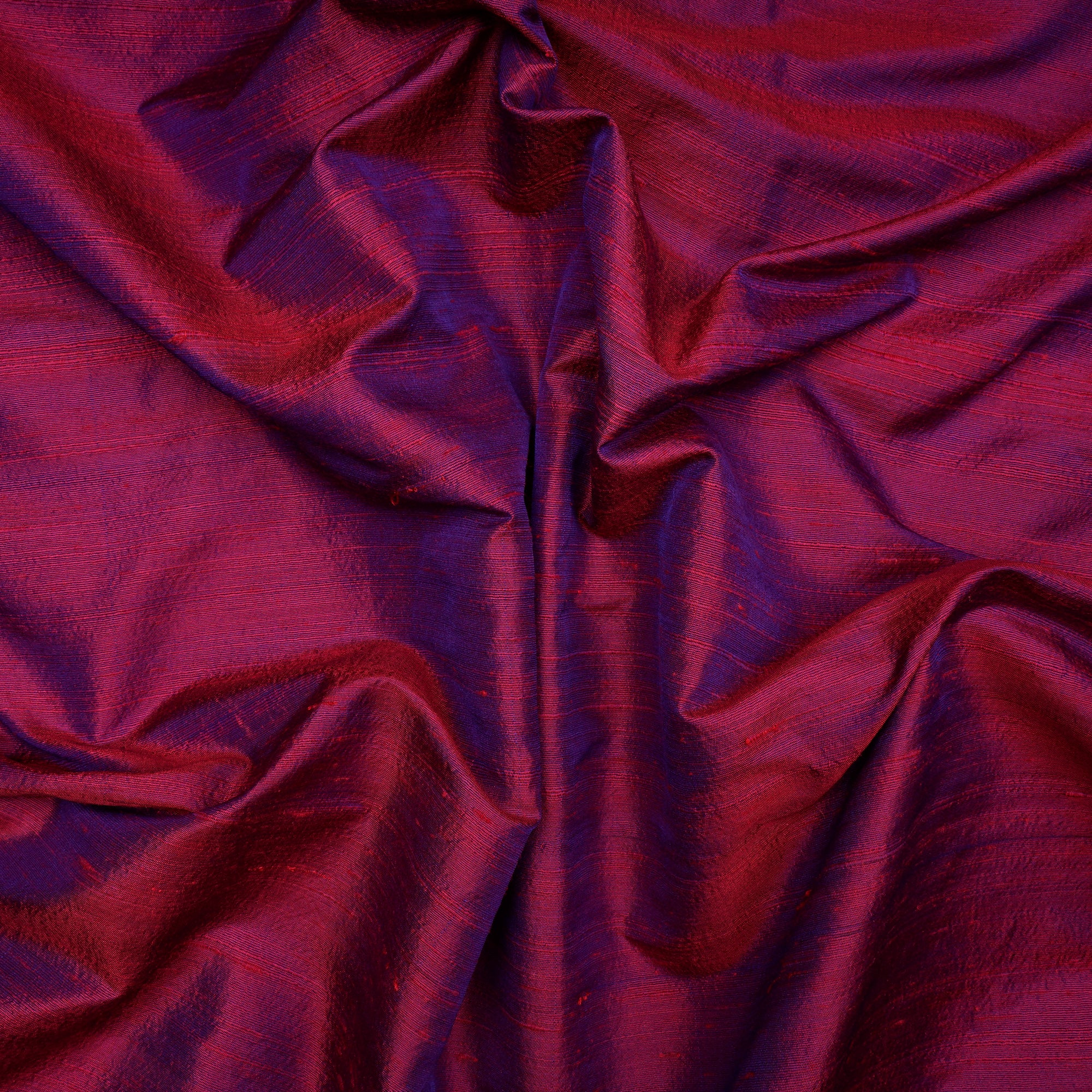 Pink Color Blended Dupion Silk Fabric