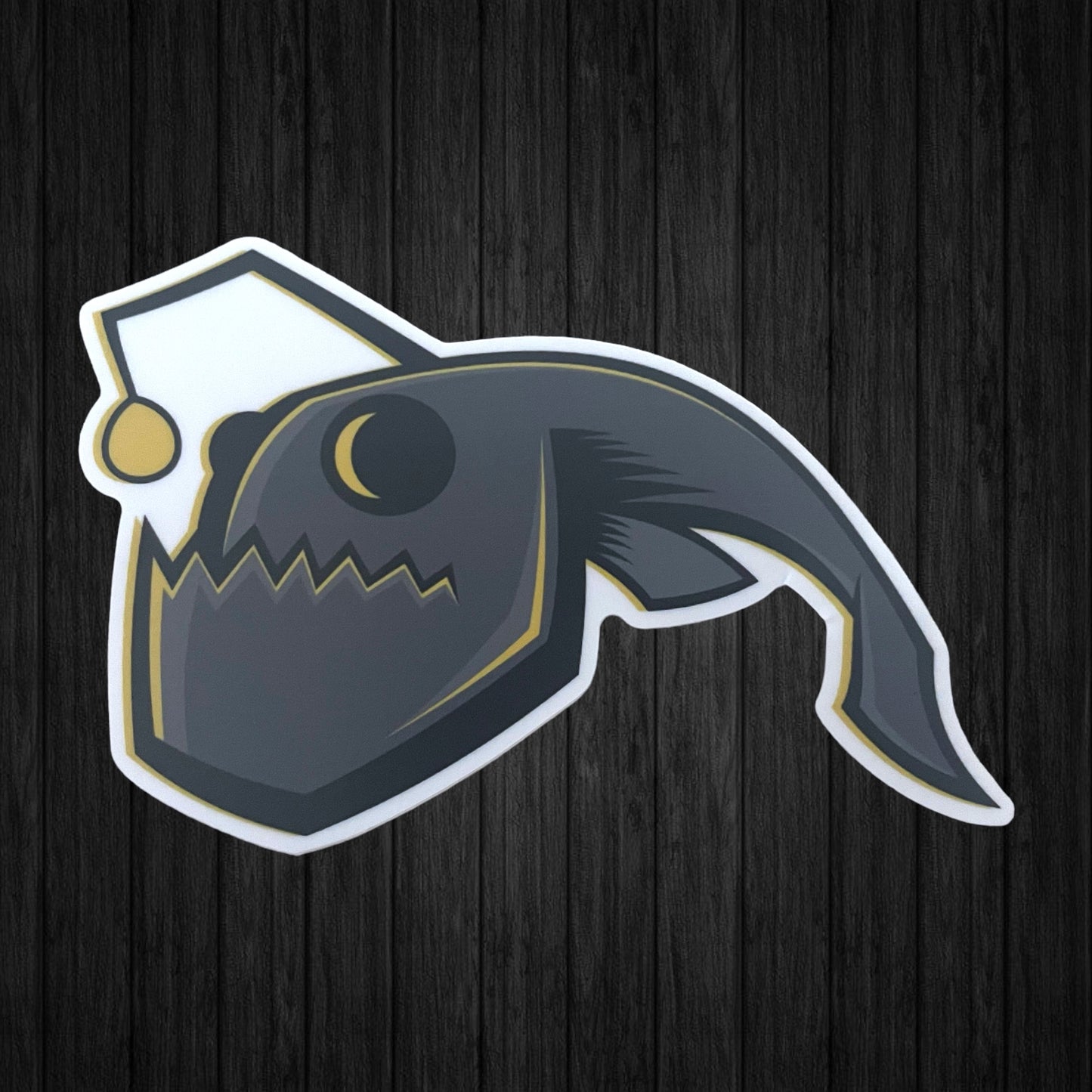 4” Angler Fish Sticker