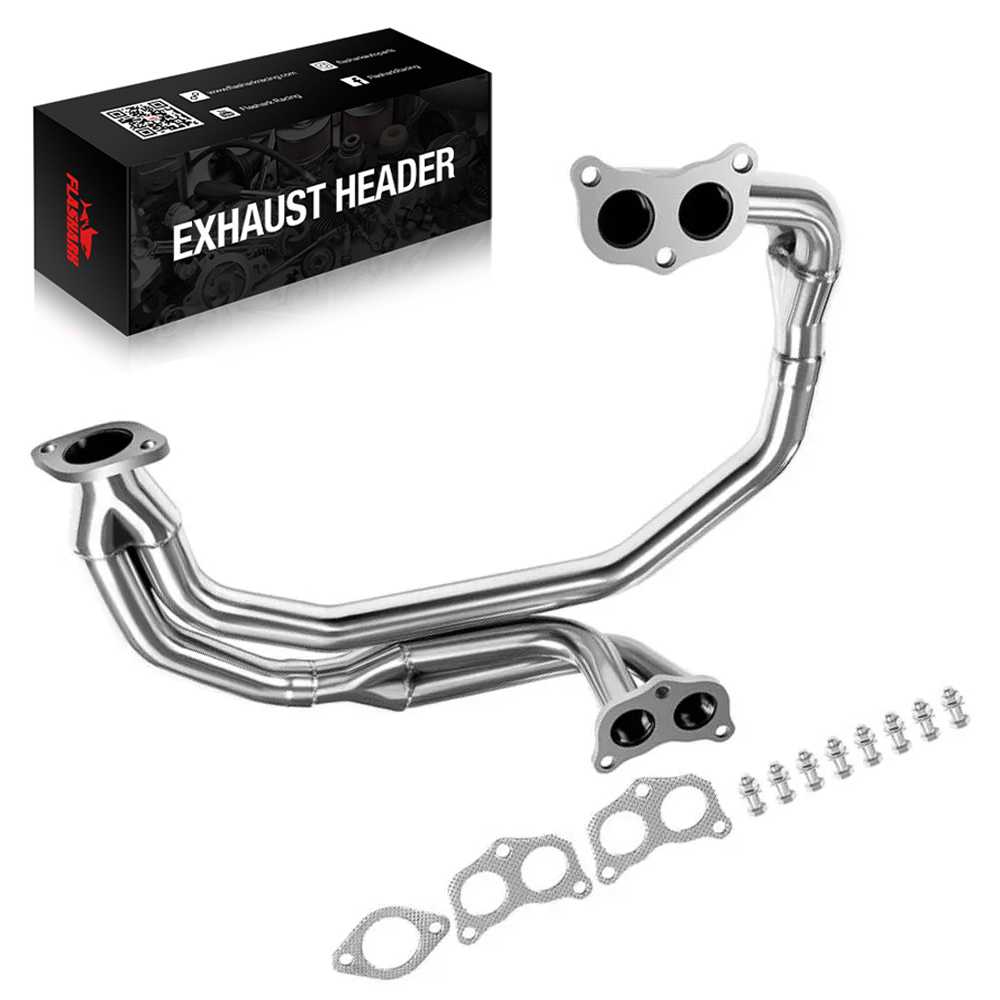 Exhaust Header for 1997-2005 Subaru Impreza 2.5L Racing NON-turbo Flashark