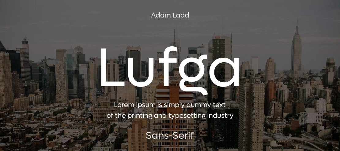 Lufga Font Family