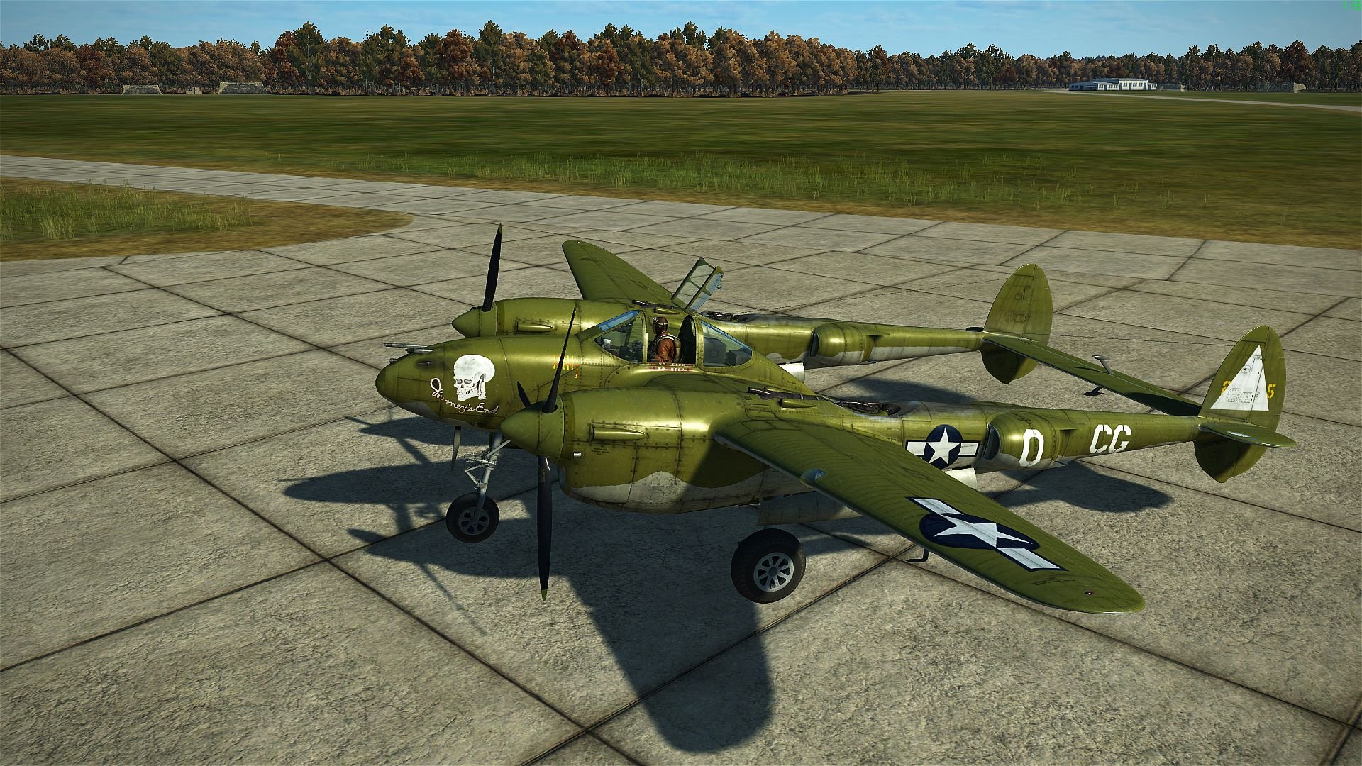 New P38 skins at M4T update - Skins and Templates - IL-2 Sturmovik Forum