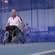 Denis Ménage est le seul de la section tennis fauteuil à participer aux compétitions.