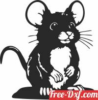 download Mouse Silhouette clipart free ready for cut