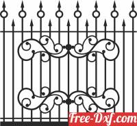 download Gate Door Fence free ready for cut