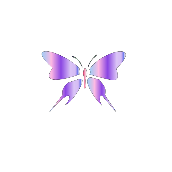 Pink butterfly