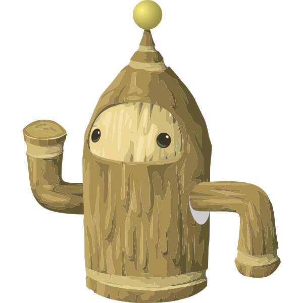 Wooden character