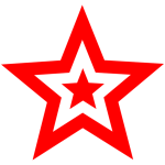 Red star in star