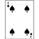 4 of Spades