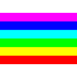 Rainbow flag LGBT symbol