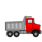 Dump Truck Animated