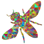 Low Poly Prismatic Bee