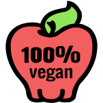 Isolated Vegan Icons 4