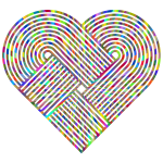 Radiant Interleaved Heart Design