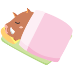 Sleeping boar