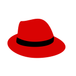 flatten red fedora