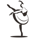 Ballet dancer silhouette clip art