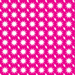 Pink background with geometric pattern