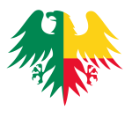 Benin flag eagle crest