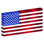 3D USA Flag