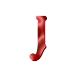 Alphabet12LetterJ