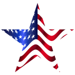 American Flag Star 2