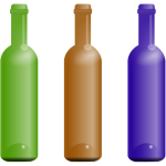 Bottles In Various Colors