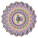 Chromatic Mandala No Background