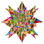 Colorful Geometric Star 4