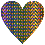 Colorful Heart Lattice Weave 6