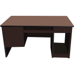 Office desk vector illustration