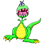 Cartoon dino