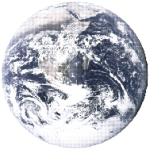 Earth Seen From Apollo 17 Mosaic