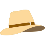 Fedora hat vector image