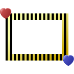 Heart Frame Retro