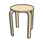 IKEA FROSTA Stool NATURAL