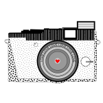 Vector illustration of amateur camera