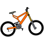 BMX bike vector