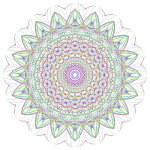 Mandala Burst No BG