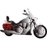 Motorbike stylized style