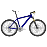 Mountain bike vector image