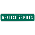 Next Exit 93 miles