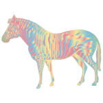 Pastel Zebra