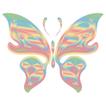 Prismatic Butterfly 17 No Background