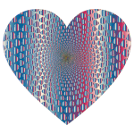 Prismatic Hearts Vortex Heart 10