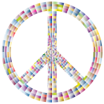 Prismatic Peace Sign 9