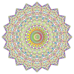 Psychedelic Mandala No Background