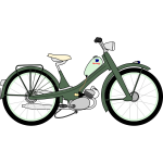 NSU Quickly N vector drawing